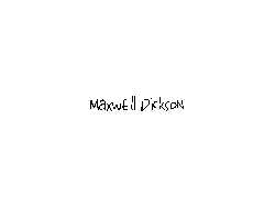 Maxwell Dickson